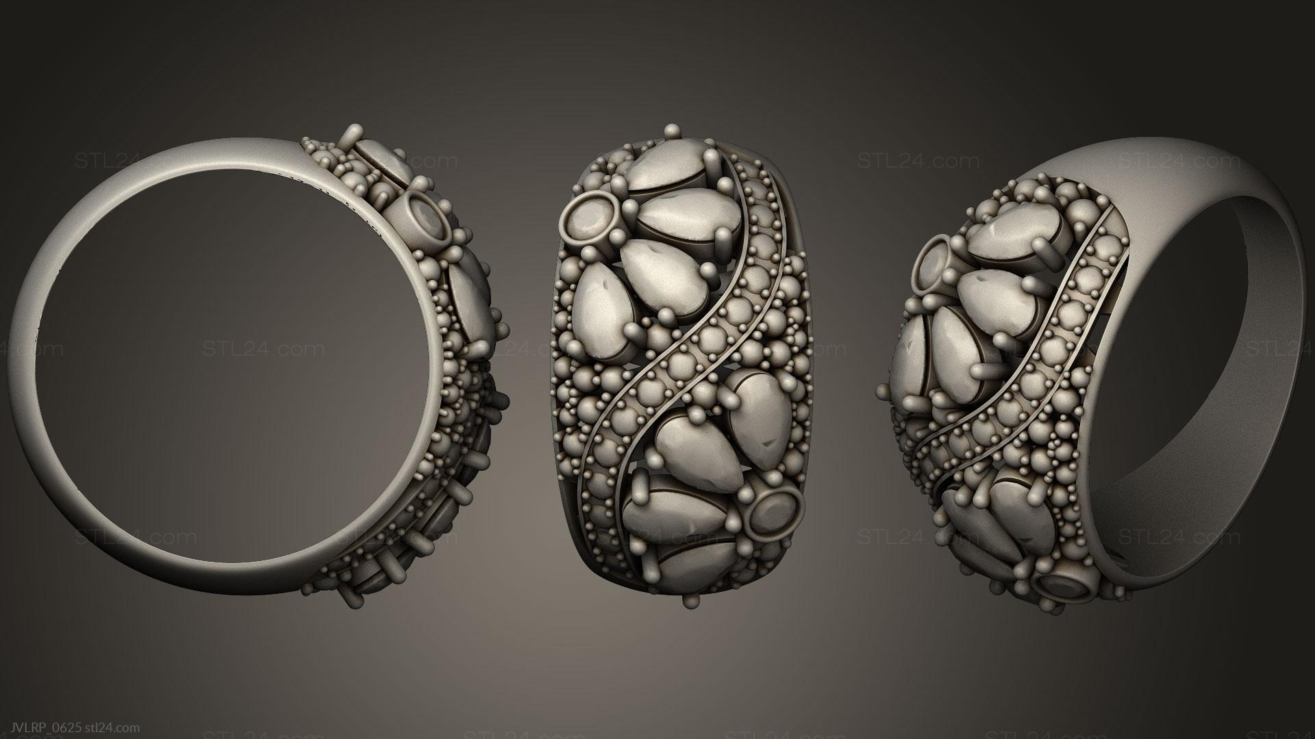 Plain Simple Solitaire Engagement Ring 3D Model - 3D Jewelry